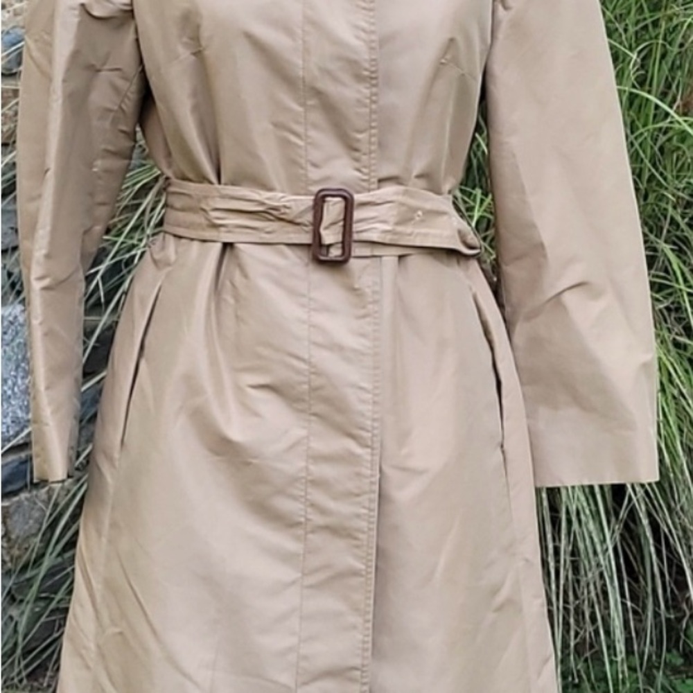 Burberry Tan Trench Coat